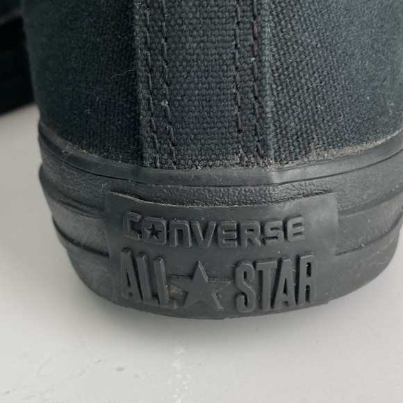 Converse Chuck Taylor All Star High-Top Sneakers Black unisex Men 9 Women 11 - Picture 12 of 16